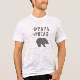 Camiseta Etiqueta de Papa bear