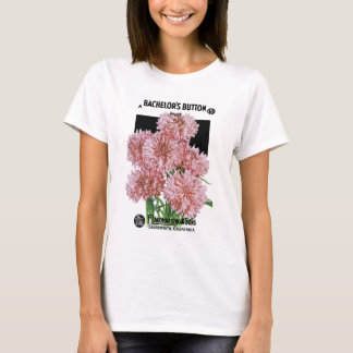 Camiseta Etiqueta de paquete de semilla de botones de solte