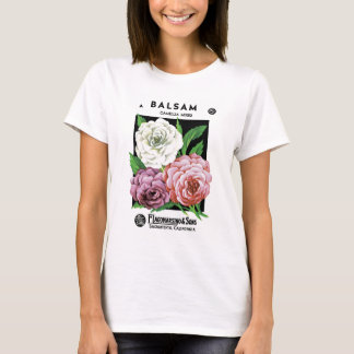 Camiseta Etiqueta de paquete de semillas de Balsam