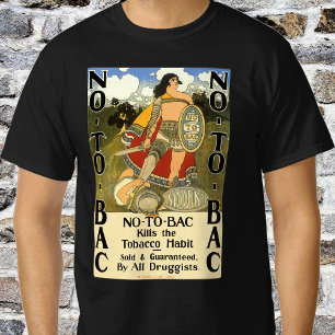 Camiseta Etiqueta De Producto Vintage, No A Bac, Dejar De F