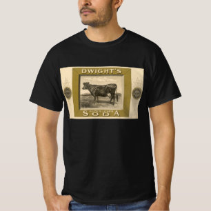 Camiseta Etiqueta de producto vintage, soda bicarbonatada d