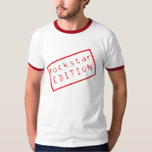 Camiseta Etiqueta de Rockstar