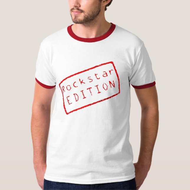 Camiseta Etiqueta de Rockstar (Anverso)