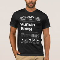 Etiqueta de Ser Humano Divertido Gráfico de Datos