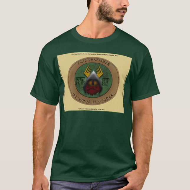 Camiseta Etiqueta de VikingBeer (Anverso)