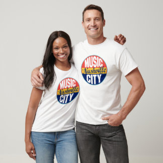 Camiseta Etiqueta de vintage de Nashville