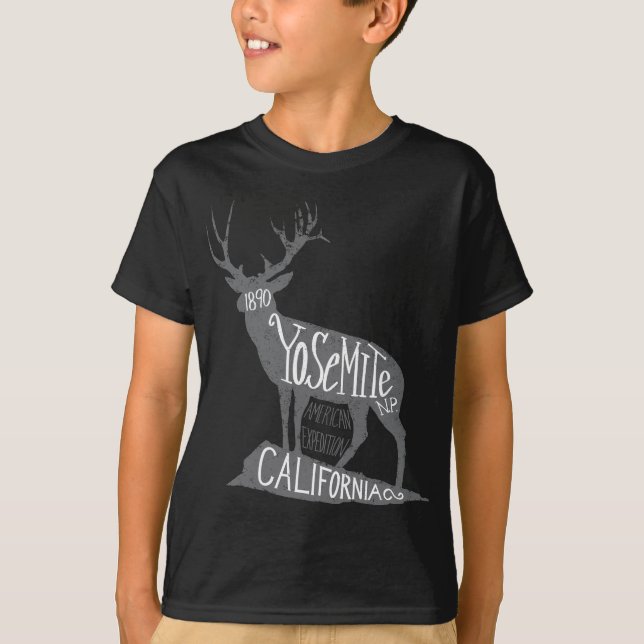 Camiseta Etiqueta de Yosemite (Anverso)