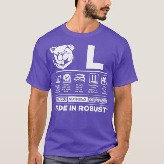 CAMISETA ETIQUETA DEL OSO ROBUST L