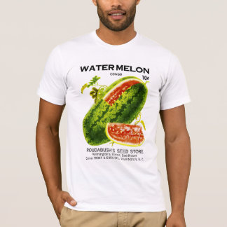 Camiseta Etiqueta del paquete de la semilla de la sandía