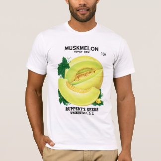 Camiseta Etiqueta del paquete de la semilla del melón