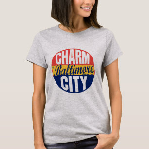 Camiseta Etiqueta del vintage de Baltimore