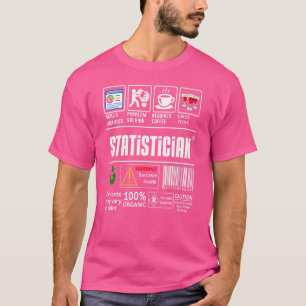 Camiseta Etiqueta estadística Habilidades Problema de soluc