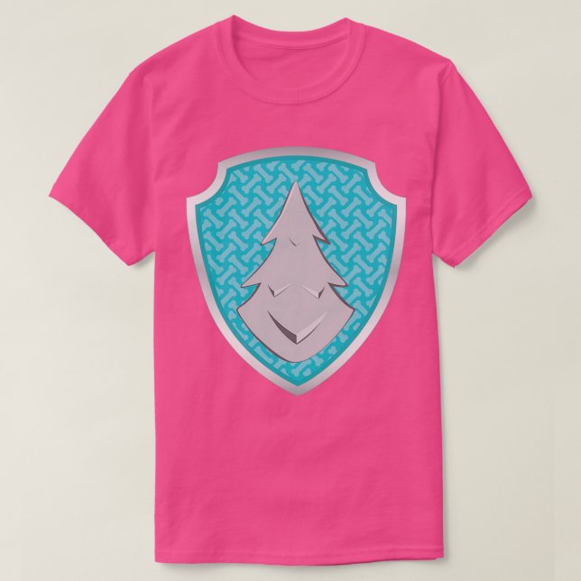 Camiseta Etiqueta gráfica de la nieve de EverestLoveShop (Diseño del anverso)