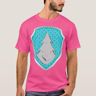 Camiseta Etiqueta gráfica de la nieve de EverestLoveShop