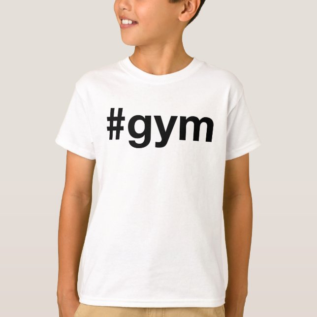 Camiseta Etiqueta GYM (Anverso)