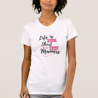 Camiseta Etiqueta Manners T Shirt