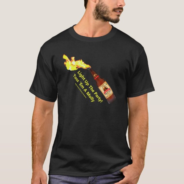 Camiseta Etiqueta Pale Ale de Molotov (Anverso)