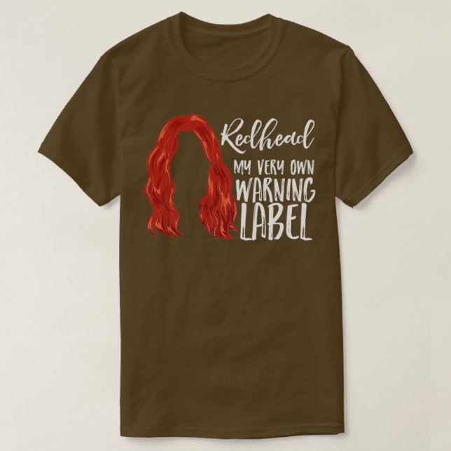 Camiseta etiqueta REDHEAD Redhead (Diseño del anverso)