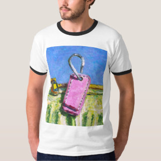 Camiseta Etiqueta Rosa