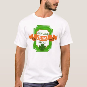 Camiseta Etiqueta y cinta irlandesa auténtica