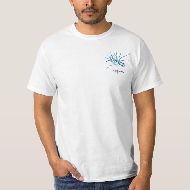 Camiseta Etiqueta y lanzamiento (Anverso)