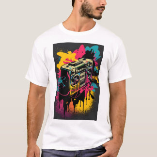 Camiseta Etiquetado y engreído: El graffiti más frío de los