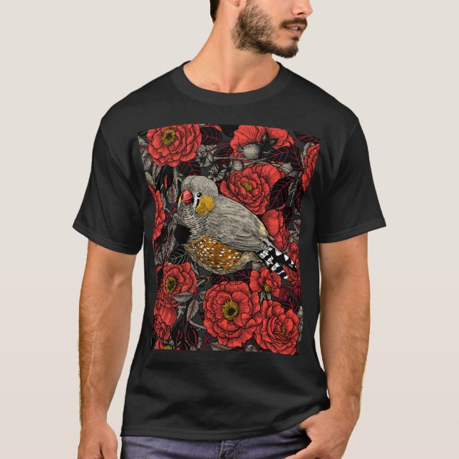 Camiseta Etnia cebra y rosalis (Anverso)
