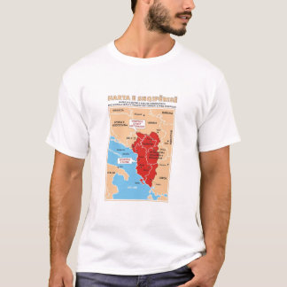 Camiseta étnica de Albania