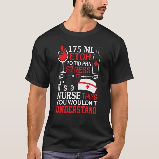 Camiseta Etoh Po Tid Prn Fortalece Es Una Enfermera Que Pod (Anverso)