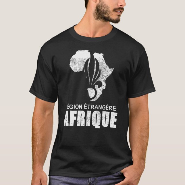 Camiseta Etrangere Afrique, Legión Francesa de la Legión Ex (Anverso)