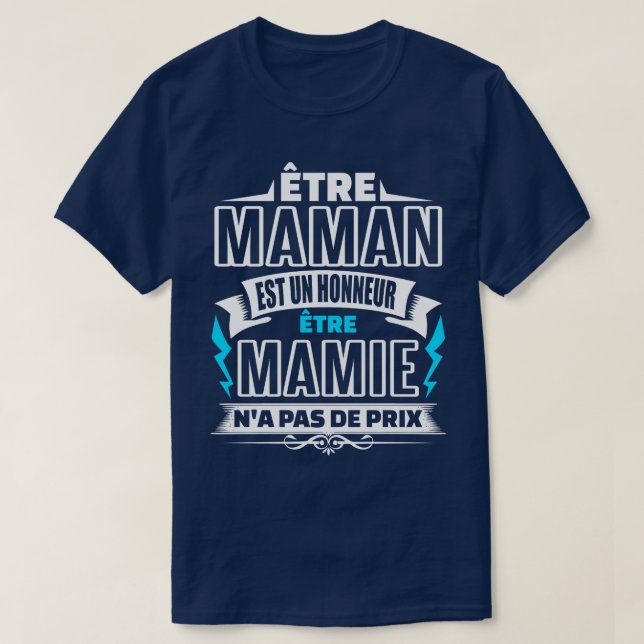 Camiseta ETRE Mamie NA PAS DE PRIX Fte des grands mres (Diseño del anverso)
