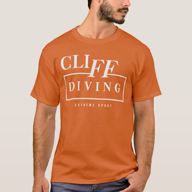 Camiseta Etreme Sport Cliff Diving boy (Anverso)