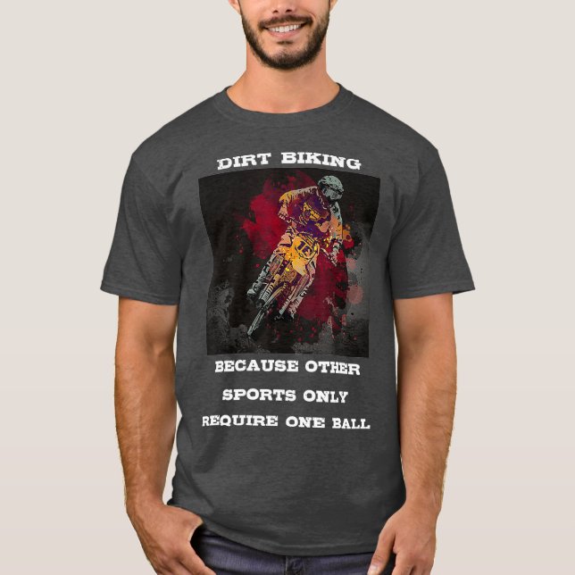 Camiseta Etreme Sports Dirt Bike Freestyle Motocross (Anverso)