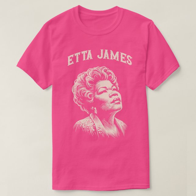 Camiseta Etta James (Diseño del anverso)
