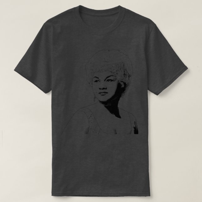 Camiseta Etta James (Diseño del anverso)