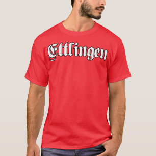 Camiseta Ettlingen escrito con letra gótica