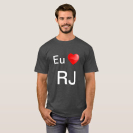 camiseta eu ao RJ