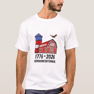 Camiseta EUA Semiquincentenario 250 Aniversario 1776-2026