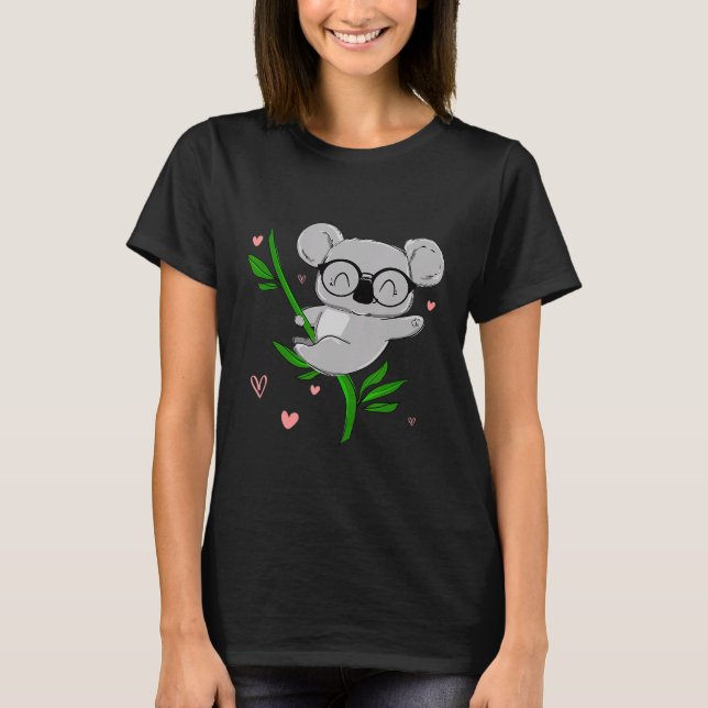 Camiseta Eucalyptus Climbing Koala (Anverso)