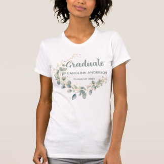 Camiseta Eucalyptus Gold Celebrate Graduate
