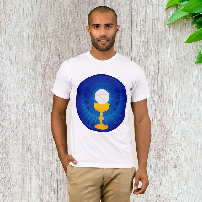 Camiseta Eucaristía Mens T-Shirt (Subido por el creador)