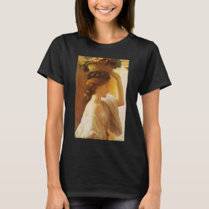 Camiseta Eucharis - Chica con una cesta de fruta de Leighto