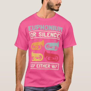 Camiseta Eufonio de metal Eufoniumista Orquesta de metal de