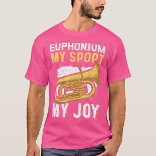Camiseta Eufonio de metal Eufoniumista Orquesta de metal de