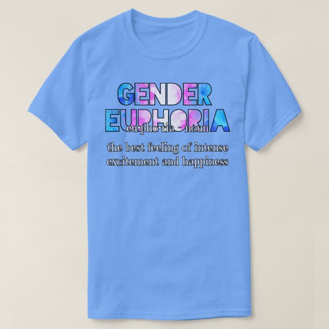 Camiseta Euforia de género (Diseño del anverso)
