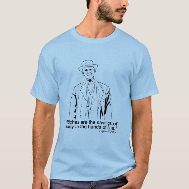 Camiseta Eugene Debs cita a T-Shirt (Anverso)