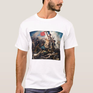 Camiseta Eugene Delacroix - La Libertad Guiando al Pueblo