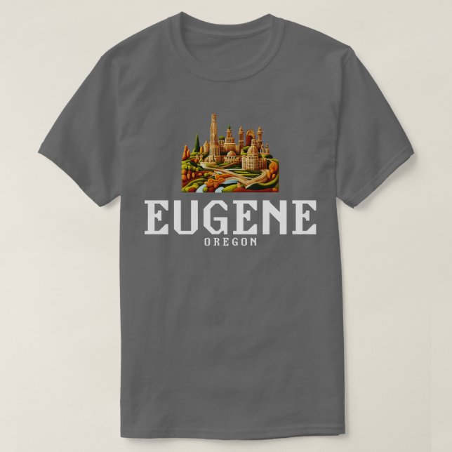 Camiseta Eugene Oregon (Diseño del anverso)