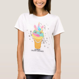 Camiseta Eugenie Unicorn Creamy Dreamies 