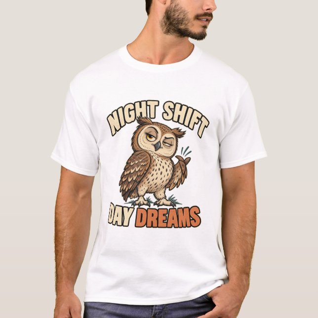 Camiseta Eule – Night Shift Daydreams (Anverso)